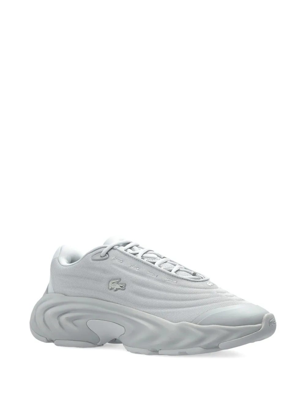 Lacoste Spinor textured chunky trainers - Grijs
