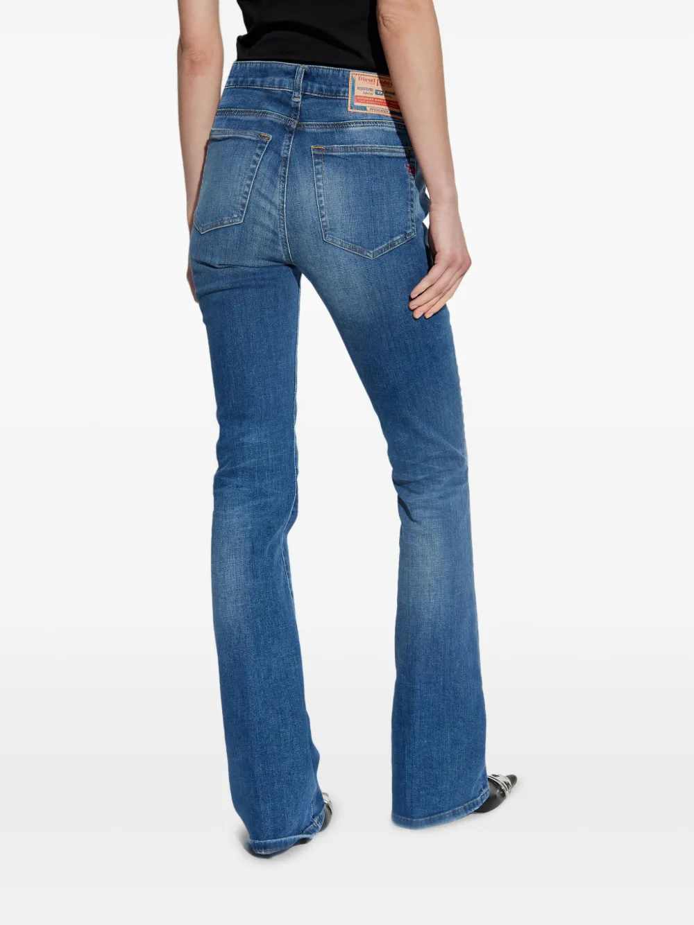 Diesel 1969 D-Ebbey flared jeans Blauw