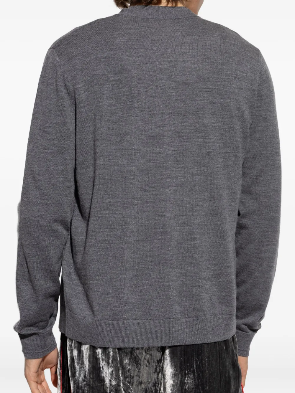 Diesel Vest met V-hals Grijs