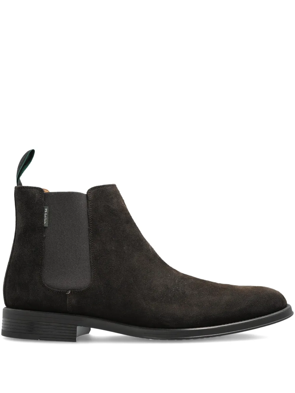 PS Paul Smith elastic-panel suede chelsea boots Bruin