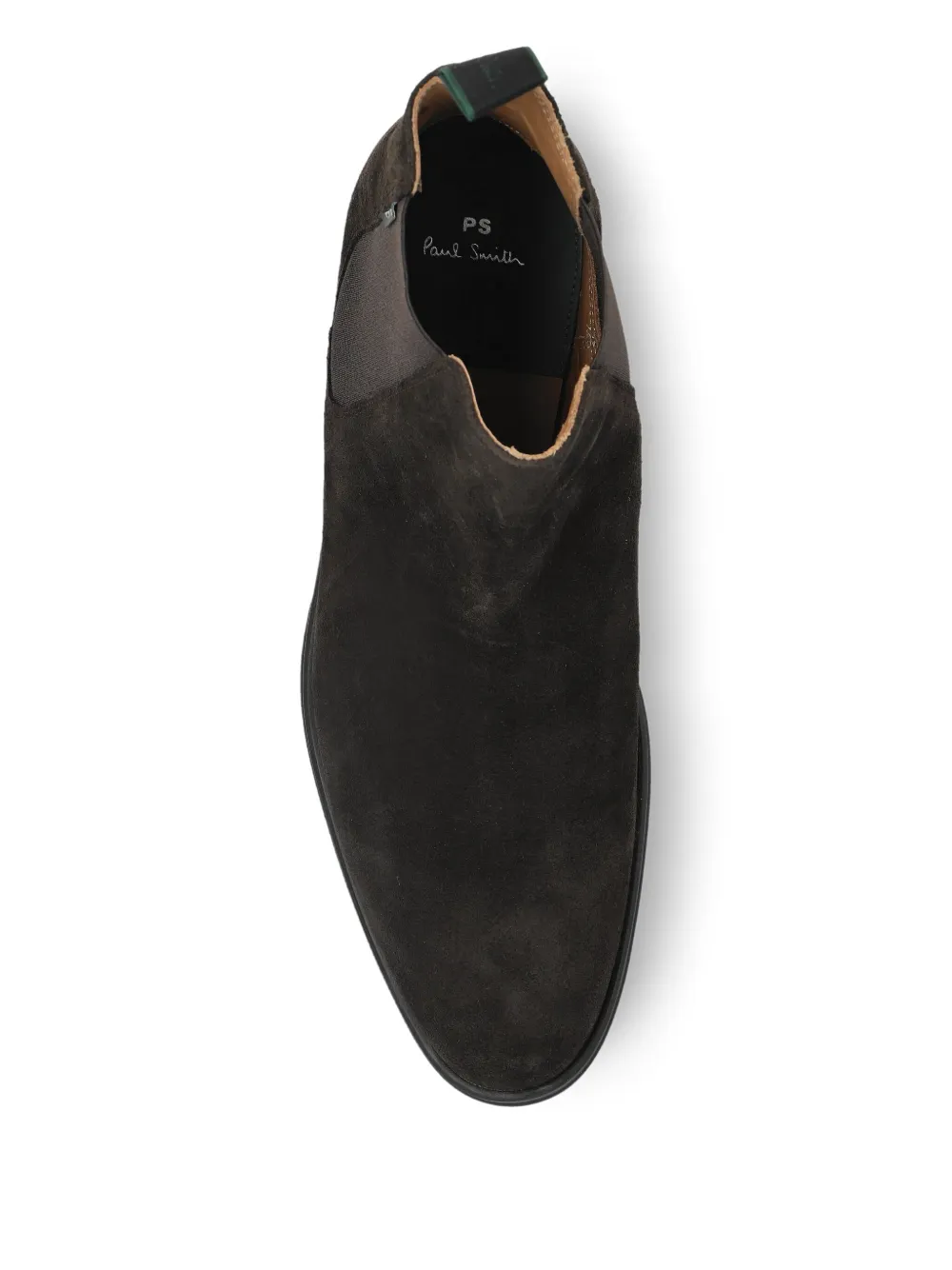 PS Paul Smith elastic-panel suede chelsea boots Brown