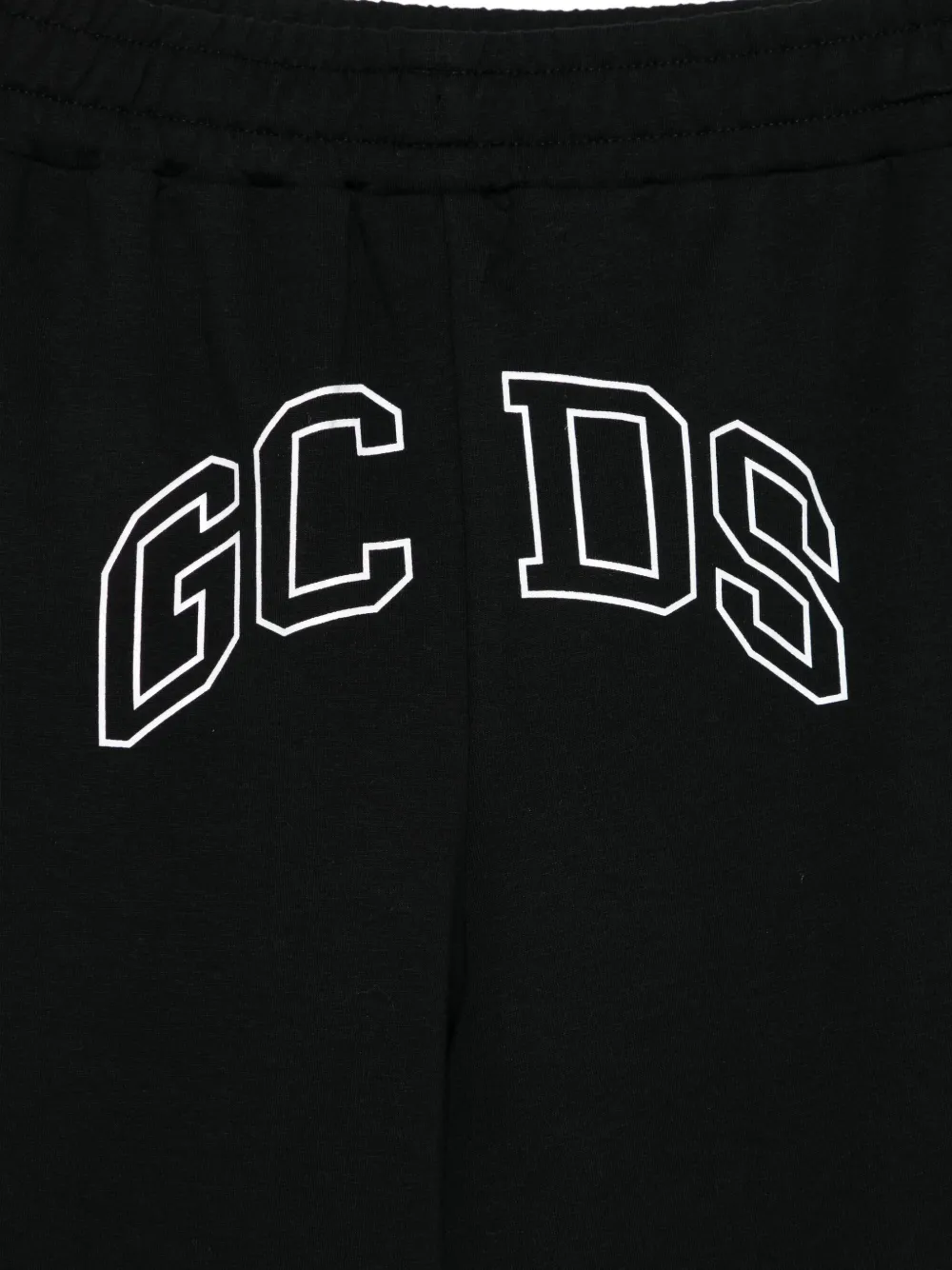 Gcds Kids logo sweatpants Zwart