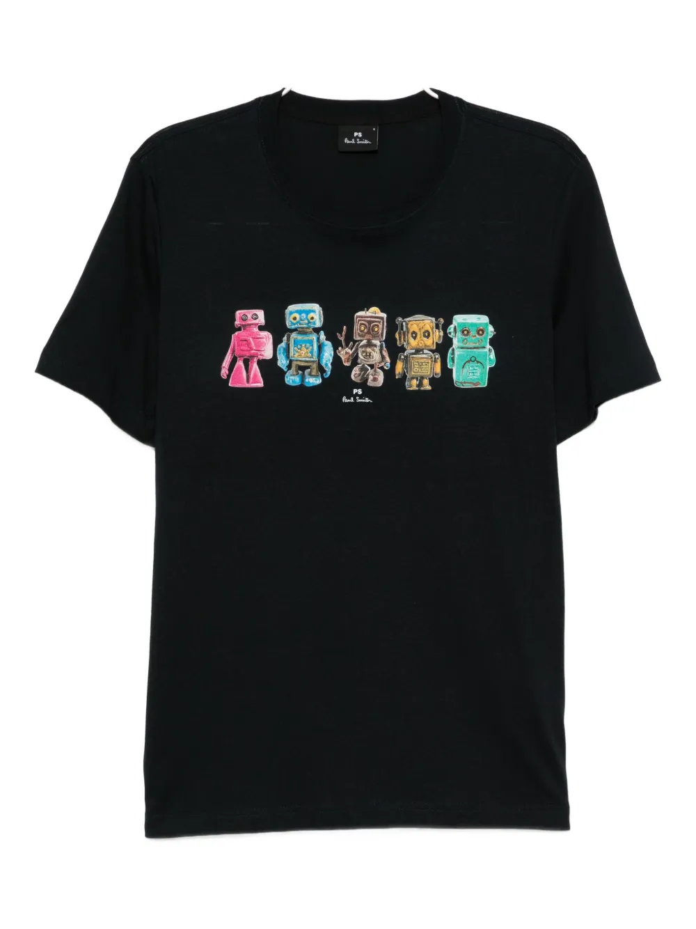 PS Paul Smith graphic-print cotton T-shirt - ブルー PS Paul Smith graphic-print cotton T-shirt - ブルー