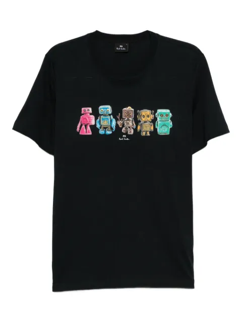 PS Paul Smith playera de algodón con estampado gráfico