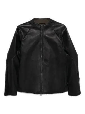 Diesel L-Bretch レザージャケット | ブラック | FARFETCH JP