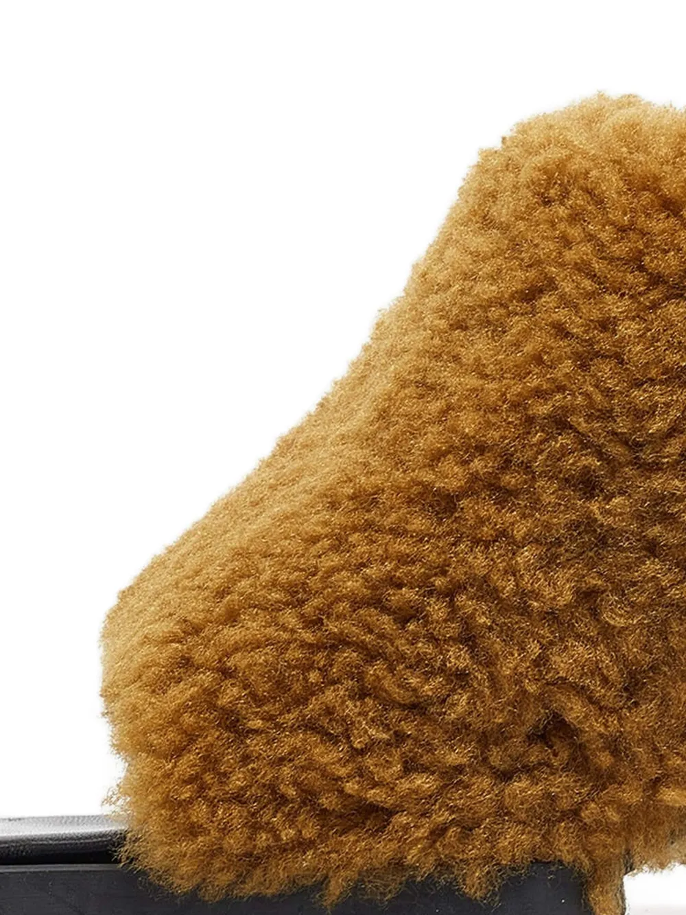 Jacquemus Pre-Owned 80 mm lammy sandalen - Bruin