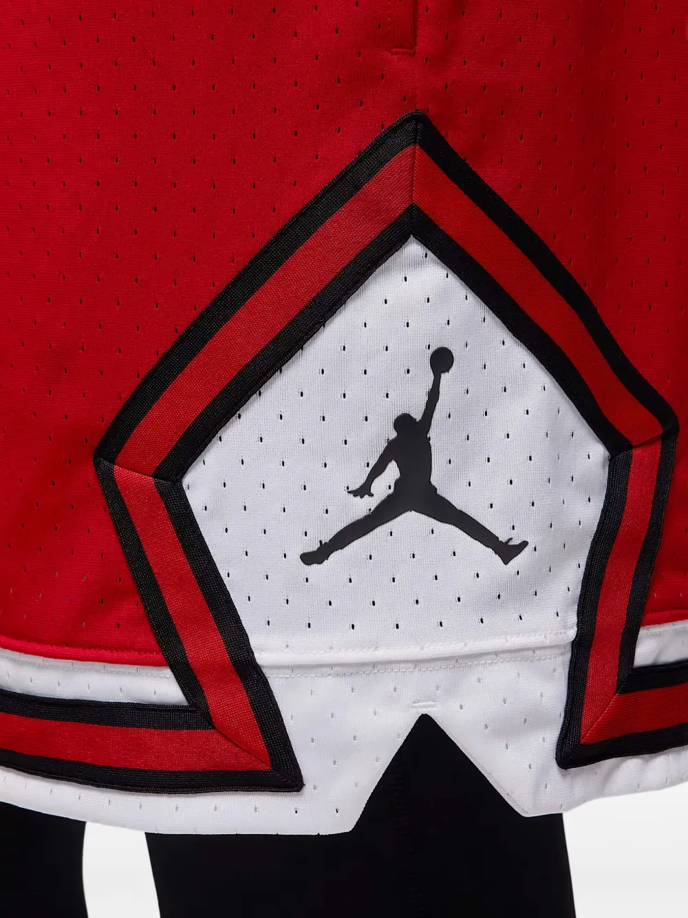 Nike Trainingsshorts met mesh en Jumpman-logo Rood