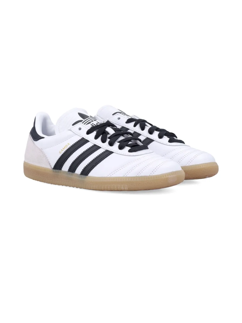Adidas Kids Samba JP three-stripe sneakers White