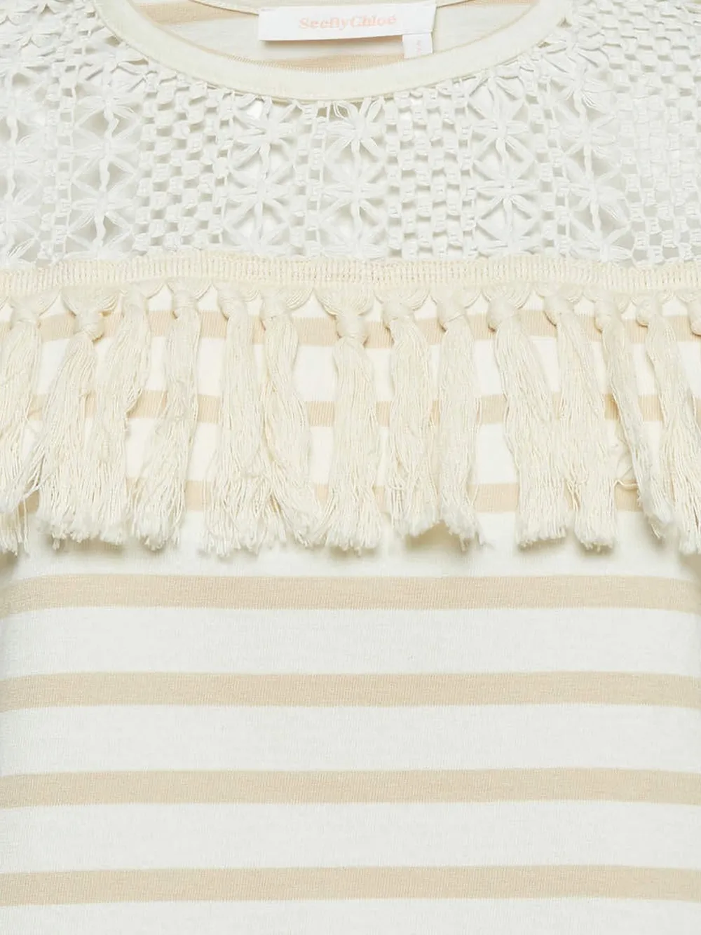 See By Chloé Vintage fringed T-shirt | Image 2