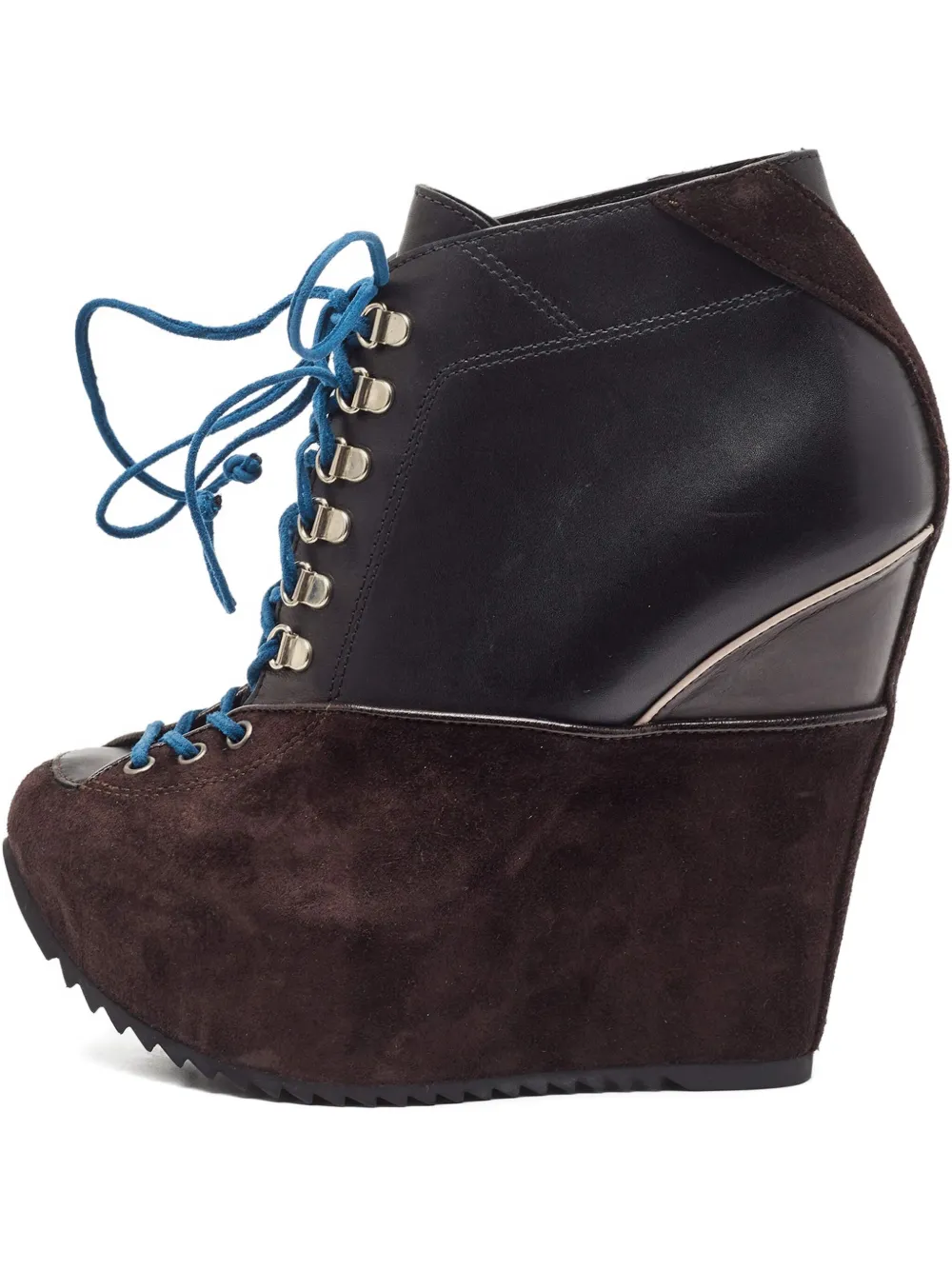 Giuseppe Zanotti Vintage botas con cuña | marrón | Image 1