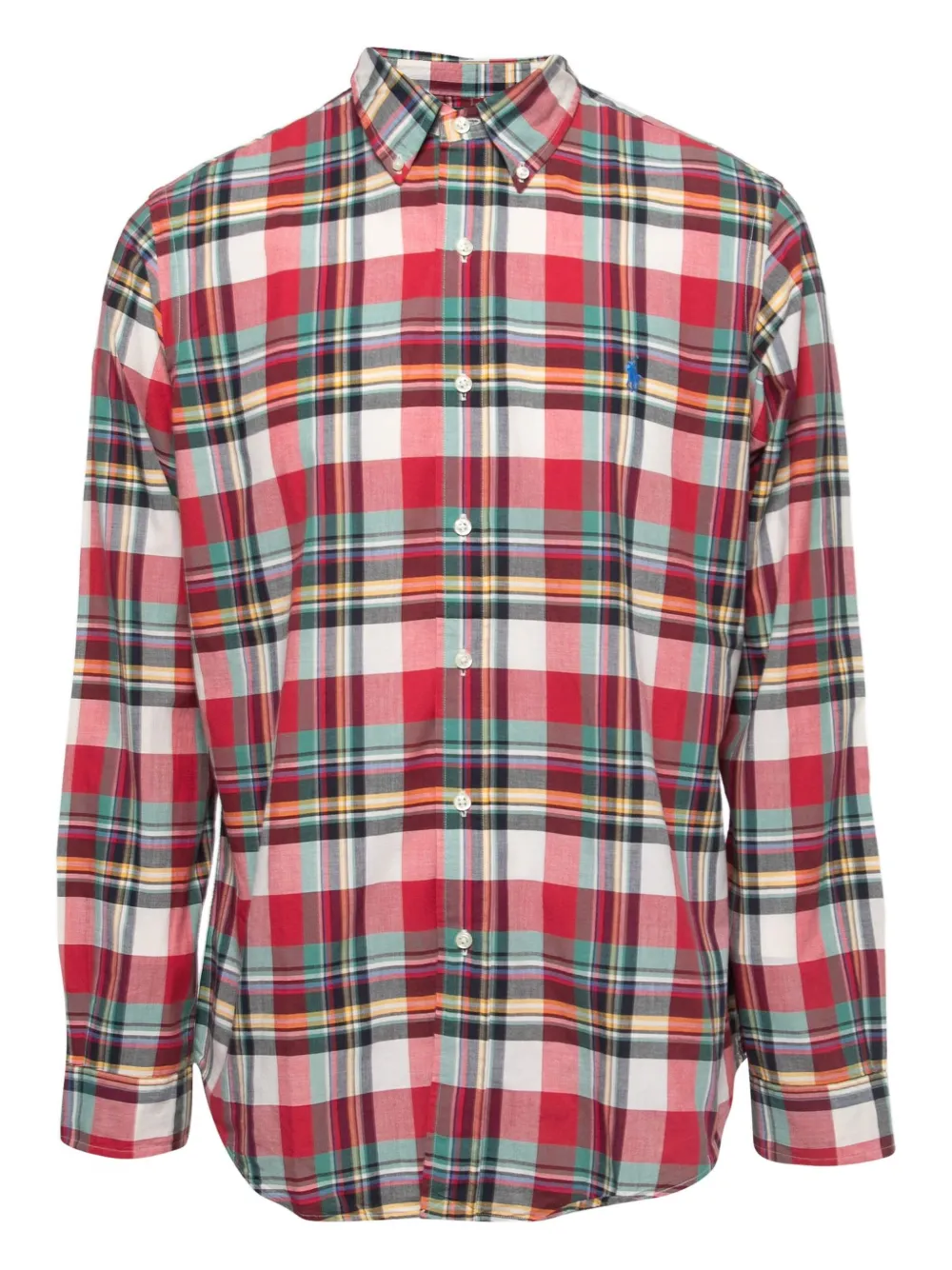 Polo Ralph Lauren Vintage plaid cotton shirt | Red | Image 1