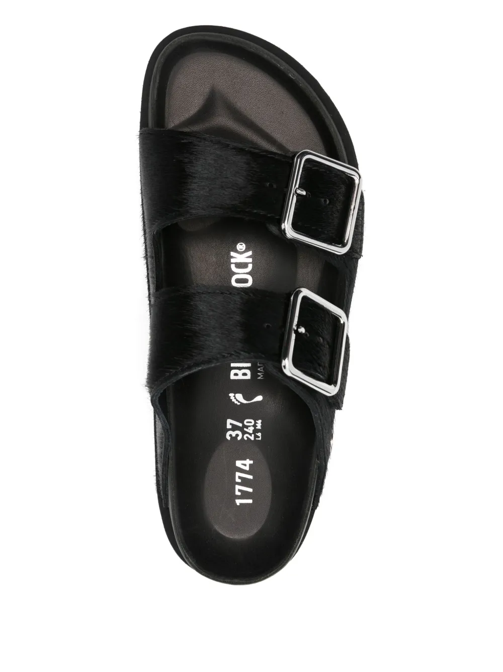 Birkenstock Sandalen met gespbandjes Zwart