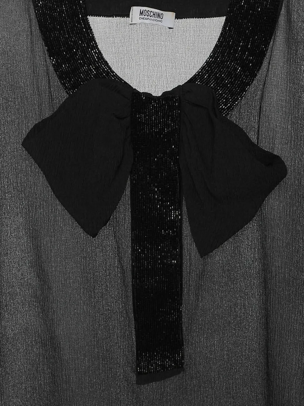 Moschino Pre-Owned bow-detail embellished blouse | Image 2