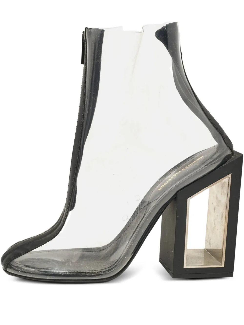 Nicholas Kirkwood Pre-Owned 115mm block-heel ankle boots | Black | Image 1