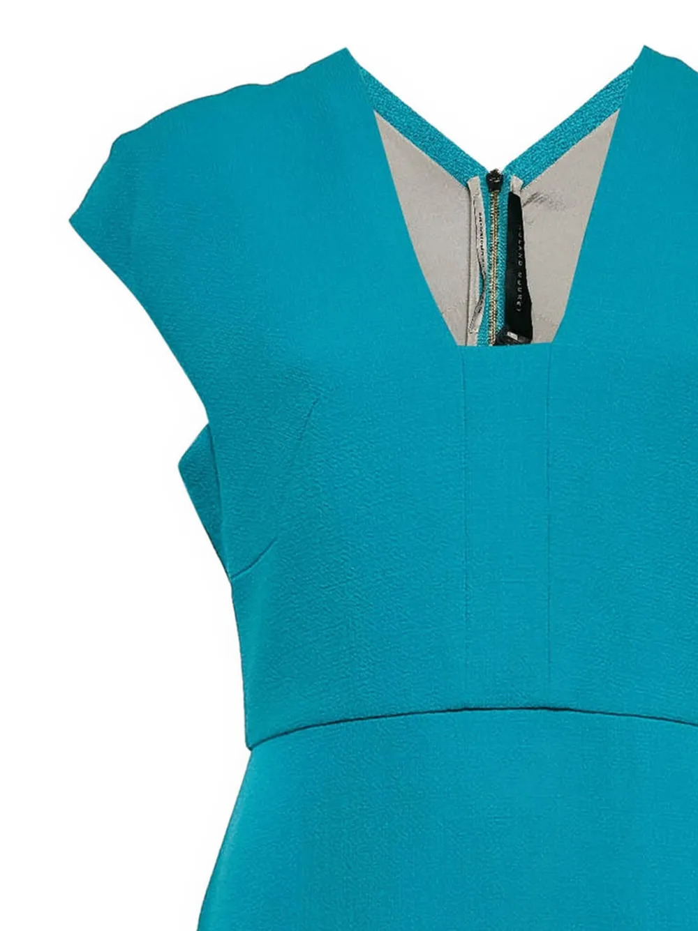 Etro Pre-Owned Midi-jurk met textuur - Blauw