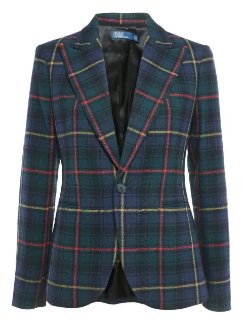 Polo Ralph Lauren Vintage plaid wool blazer