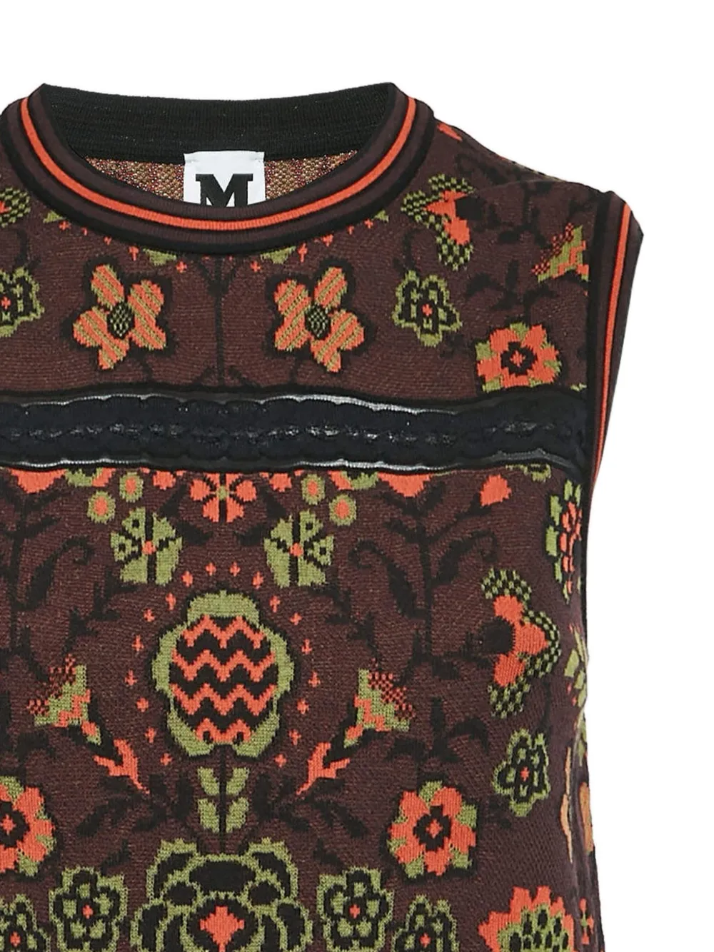 Missoni Pre-Owned floral-intarsia tank top | Image 2