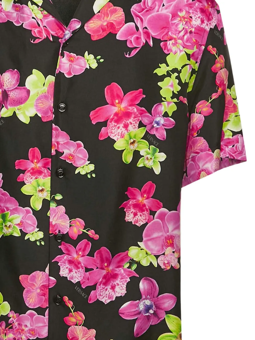 Versace Pre-Owned floral silk shirt | Image 2