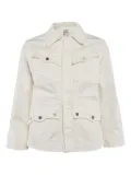 Zadig&Voltaire multiple-pockets shirt jacket - White