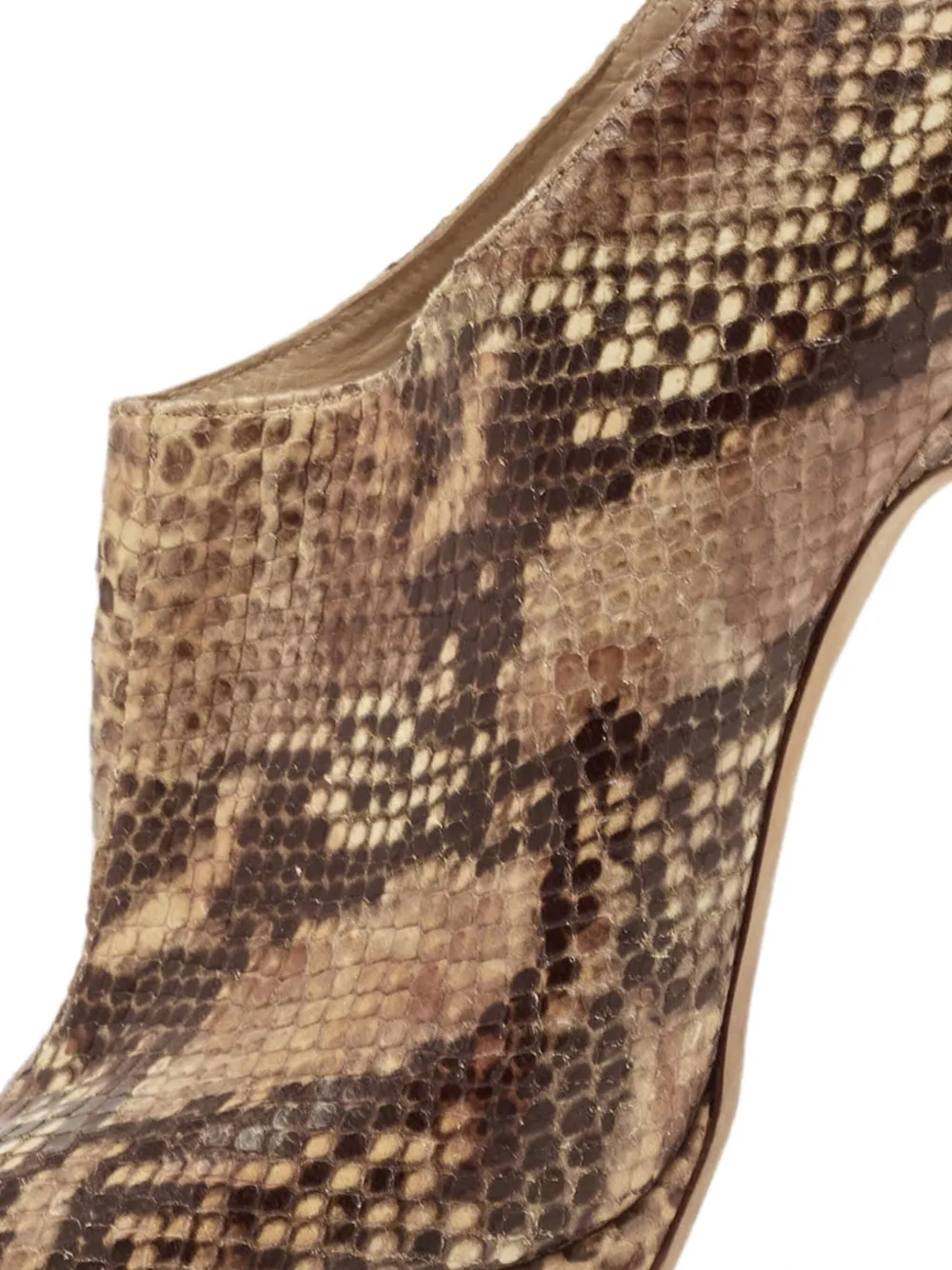 Jimmy Choo Pre-Owned 130mm Glint snakeskin-effect pumps | Image 2