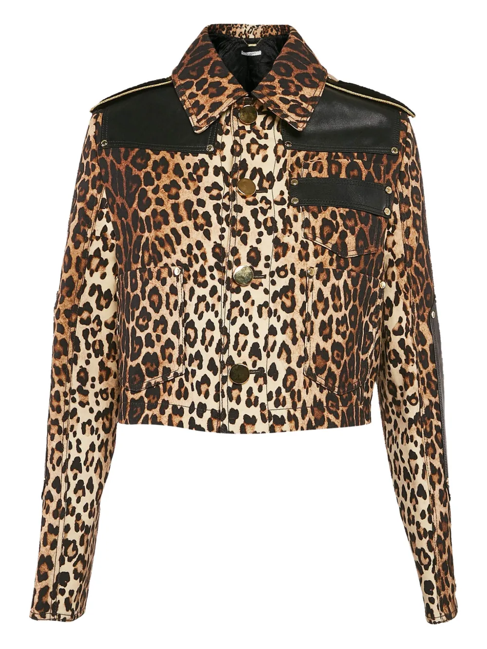 Givenchy Pre-Owned leopard-print jacket | Brown | Image 1