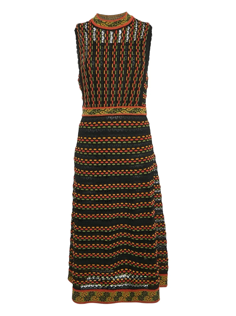 Missoni Pre-Owned striped knitted dress | Black | Image 1