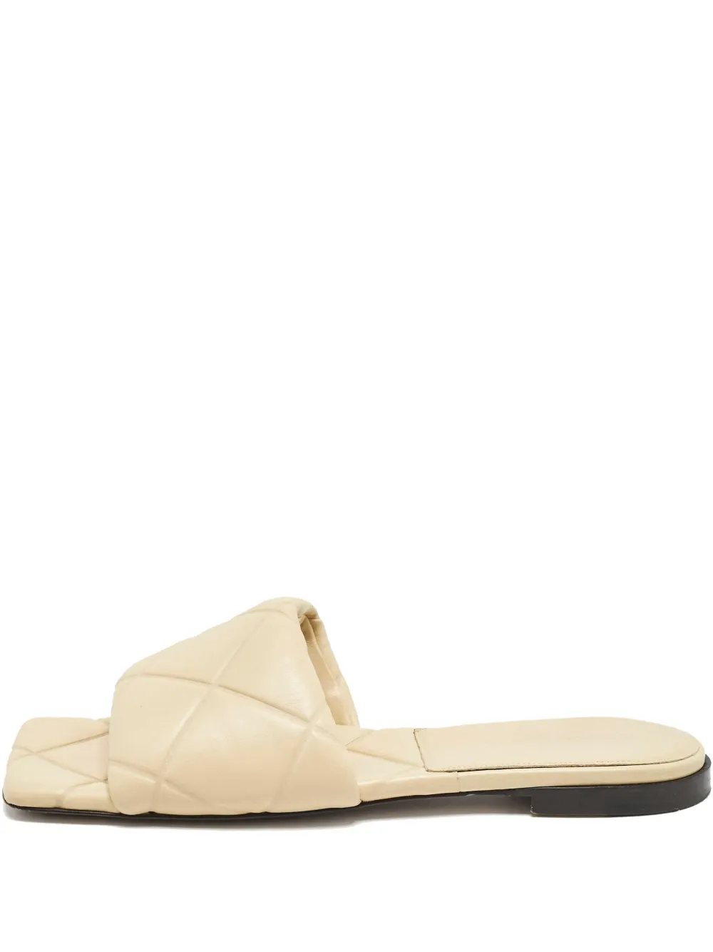 Bottega Veneta Pre-Owned 2024 Lido padded-strap flat sandals - Neutrals