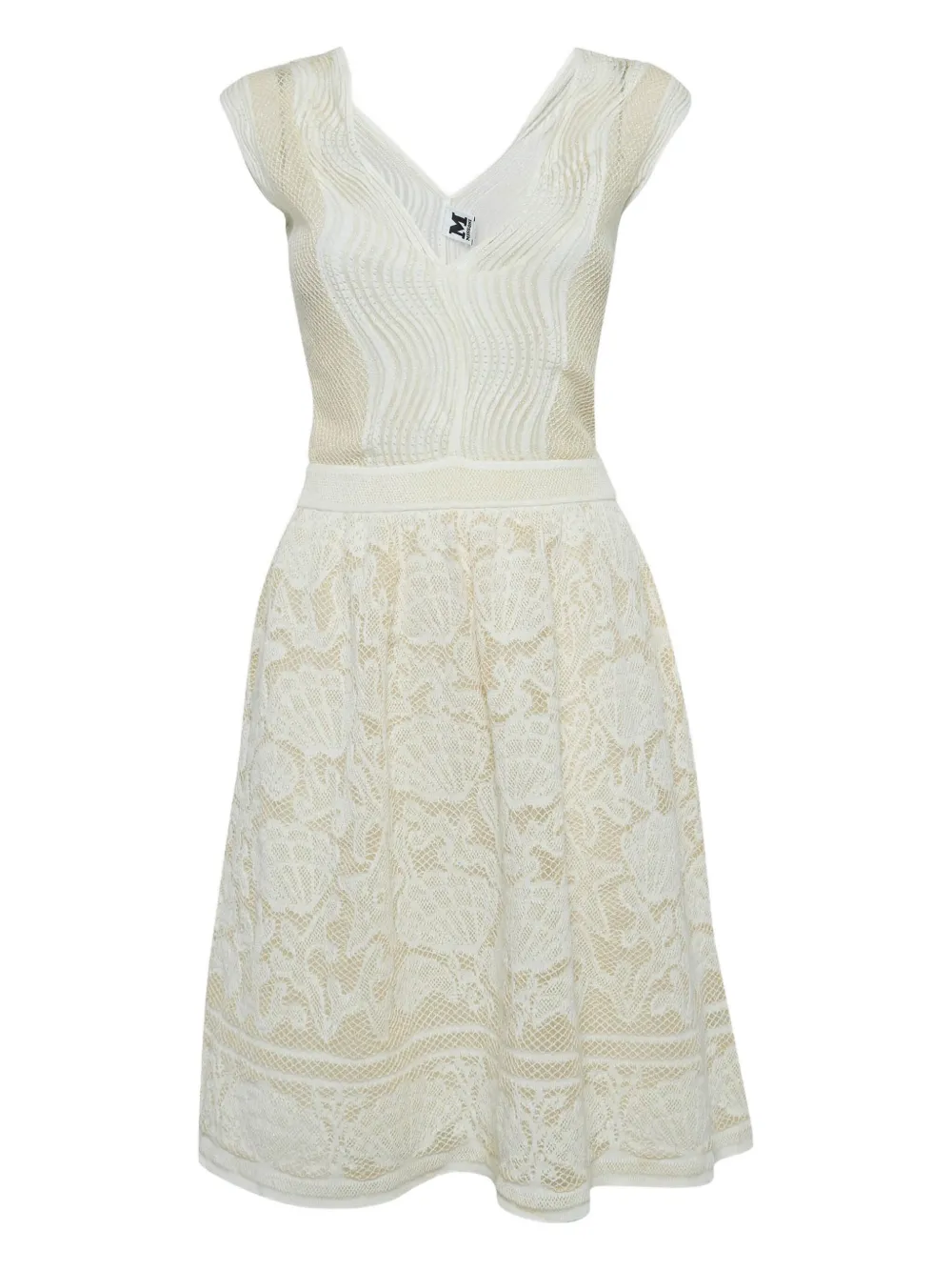 Missoni Pre-Owned lurex knit floral dress | White | Image 1