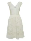 Missoni Pre-Owned lurex knit floral dress - White