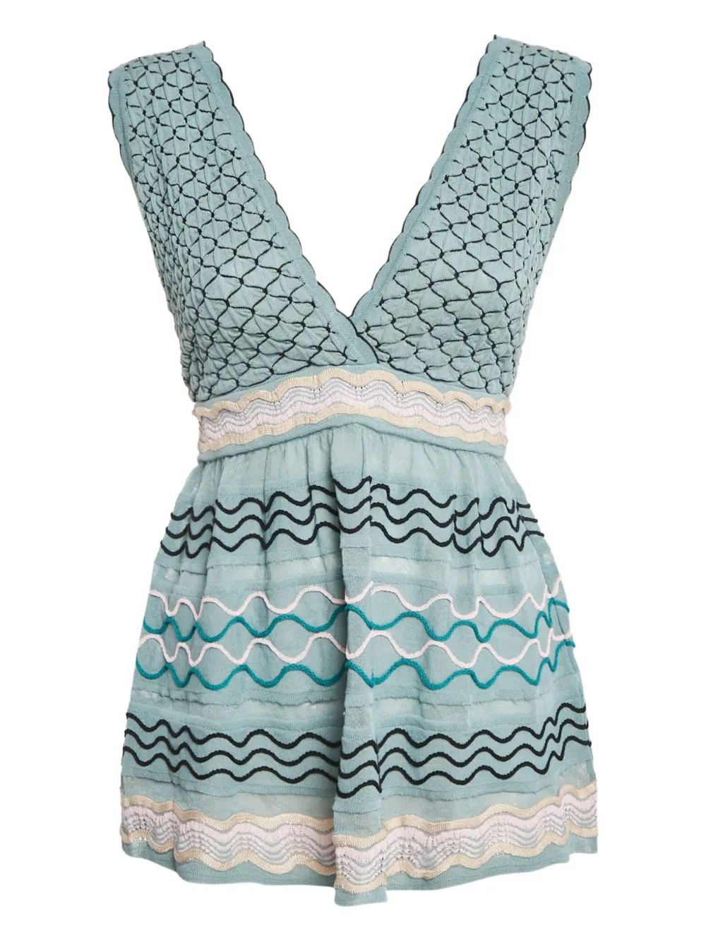 Missoni Pre-Owned embroidered blouse | Blue | Image 1