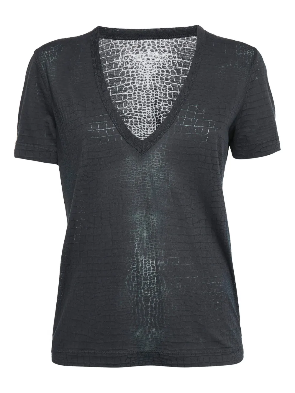 Pre-owned Zadig & Voltaire 1141396 Grey In Gray