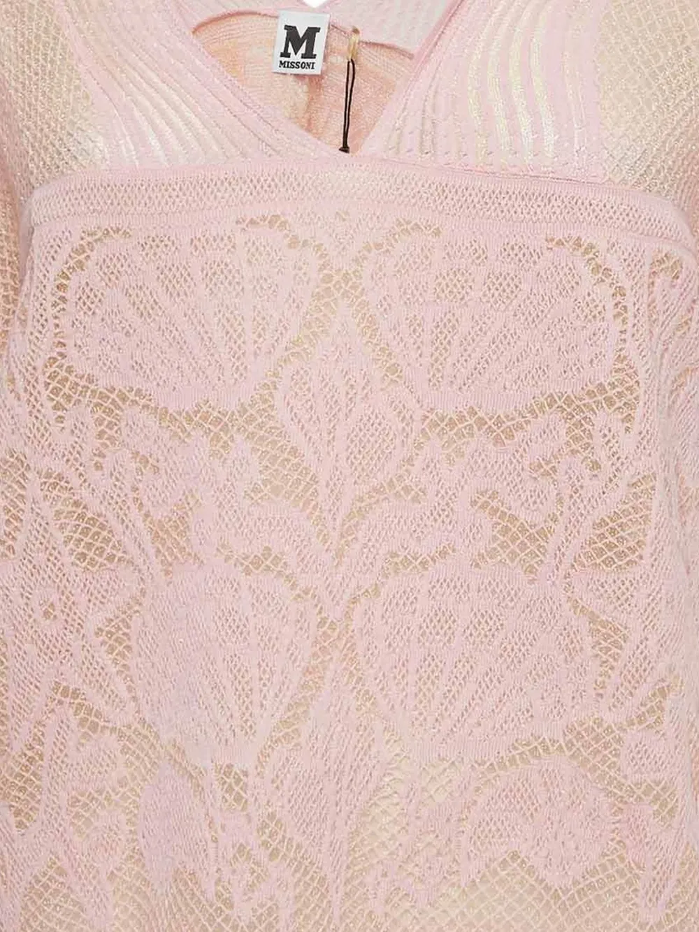 Missoni Pre-Owned floral lurex-knit top | Image 2