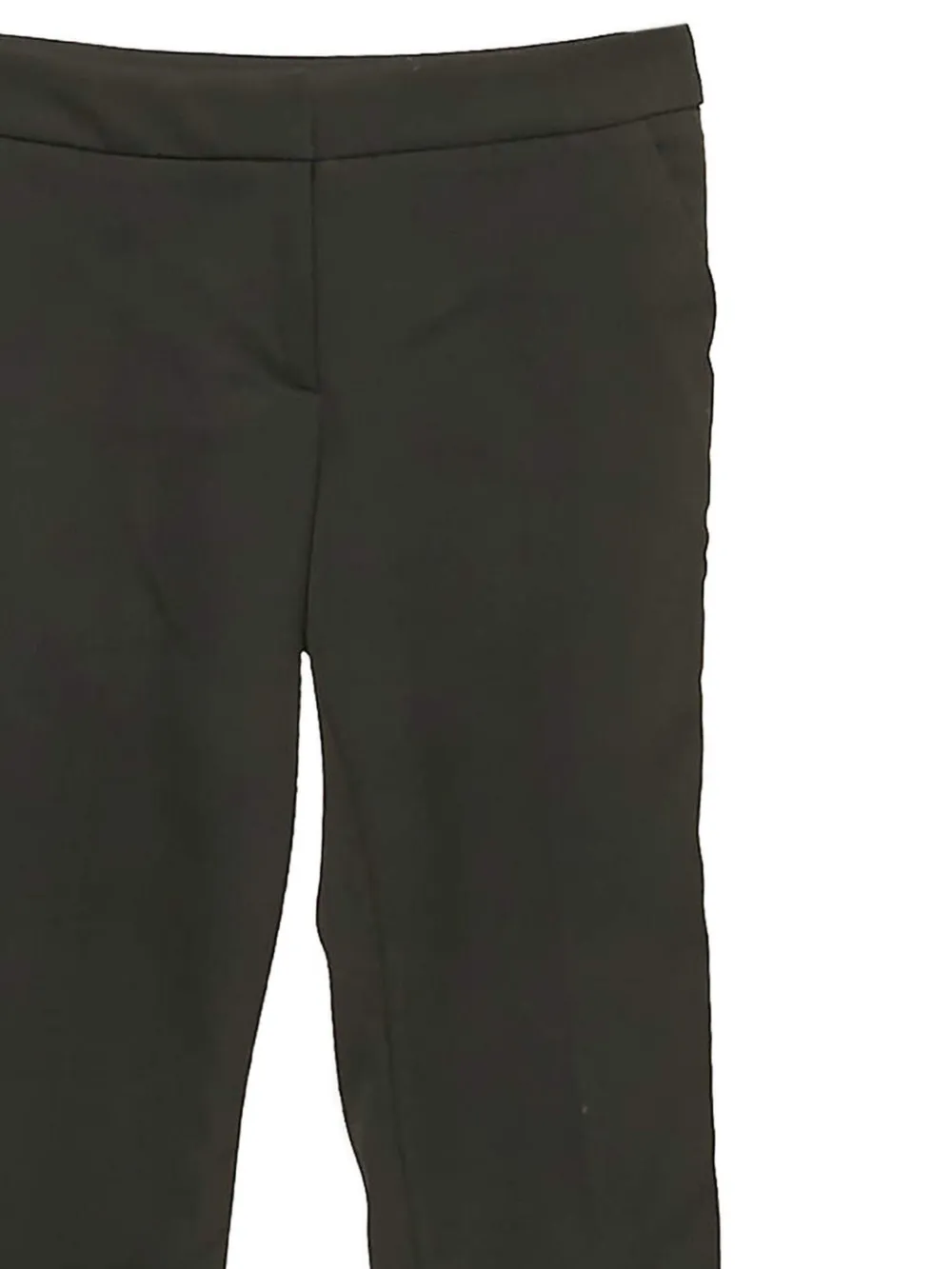 Oscar de la Renta Pre-Owned Gabardine pantalon - Zwart