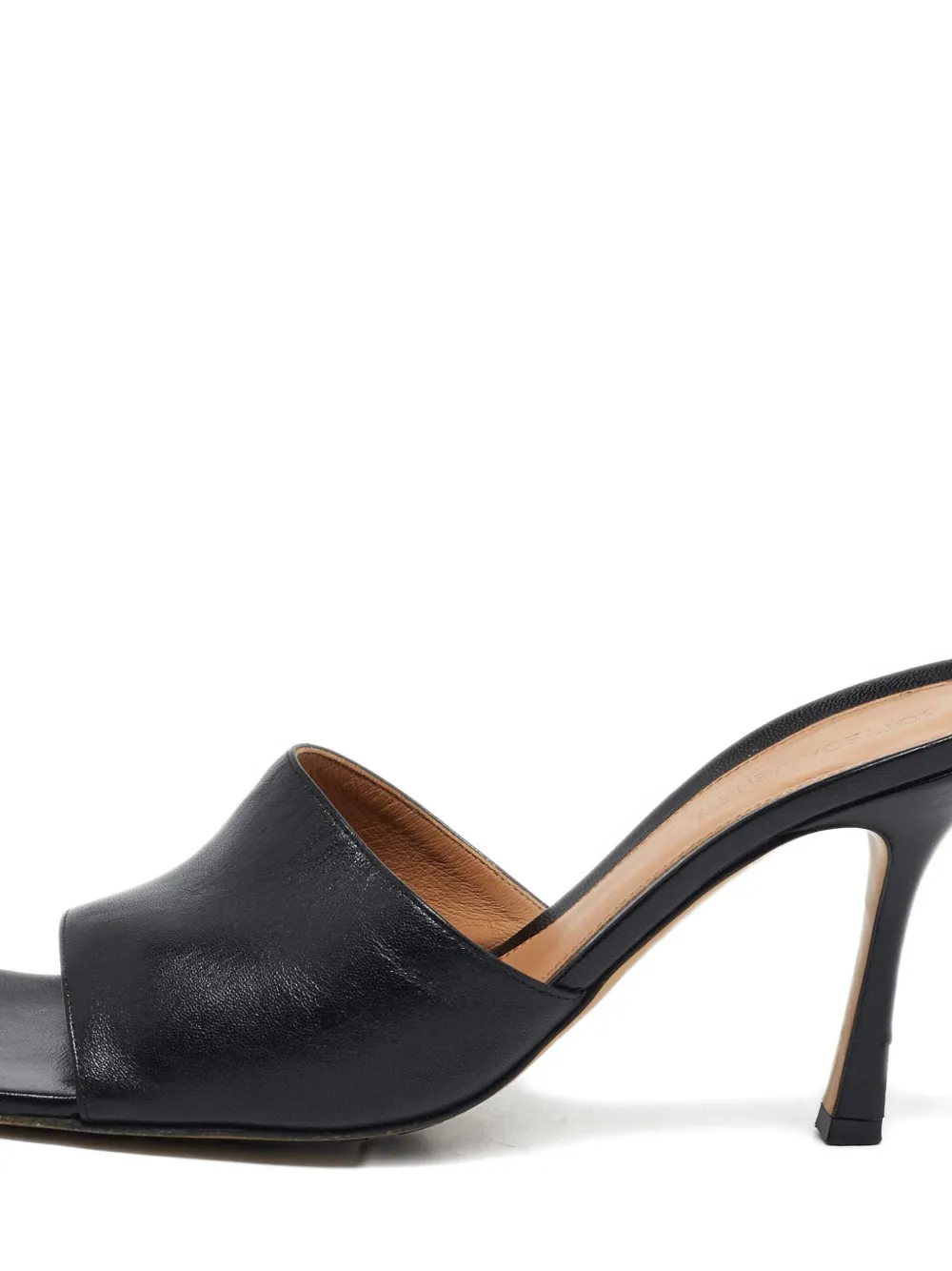 Bottega Veneta Pre-Owned 100mm Stretch sandalen - Zwart