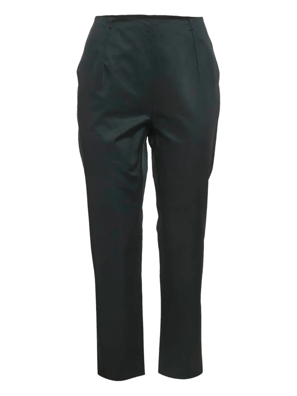 Pre-owned Paule Ka Darted Tailored Trousers In Black