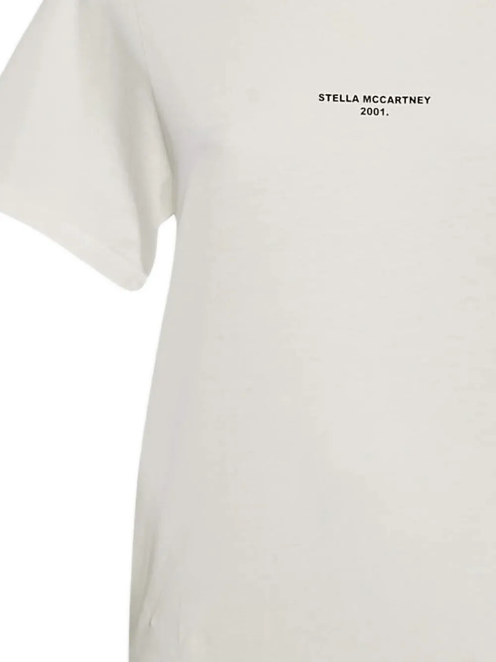 Stella McCartney Pre-Owned Jurk met logo - Wit