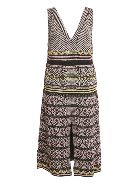 Missoni Pre-Owned 2024 patterned-jacquard dress