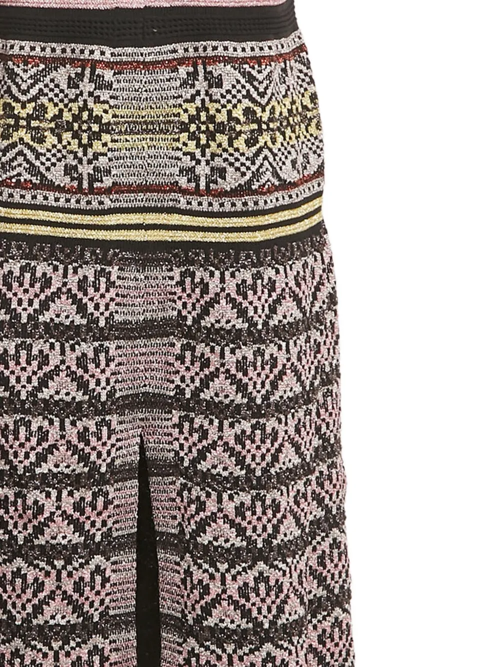 Missoni Pre-Owned 2024 jurk met jacquard-patroon - Bruin