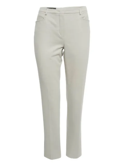Loro Piana Pre-Owned tailored stretch-cotton trousers