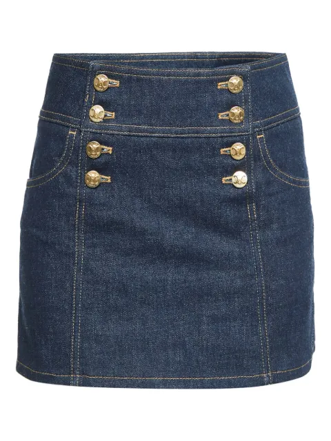 Celine Pre-Owned denim mini skirt