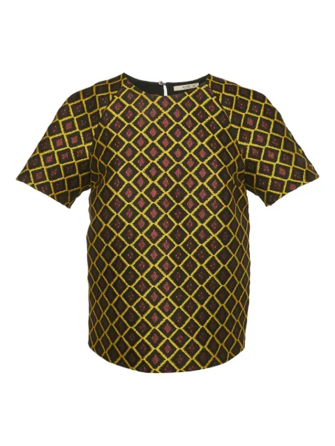 Etro Pre-Owned jacquard top