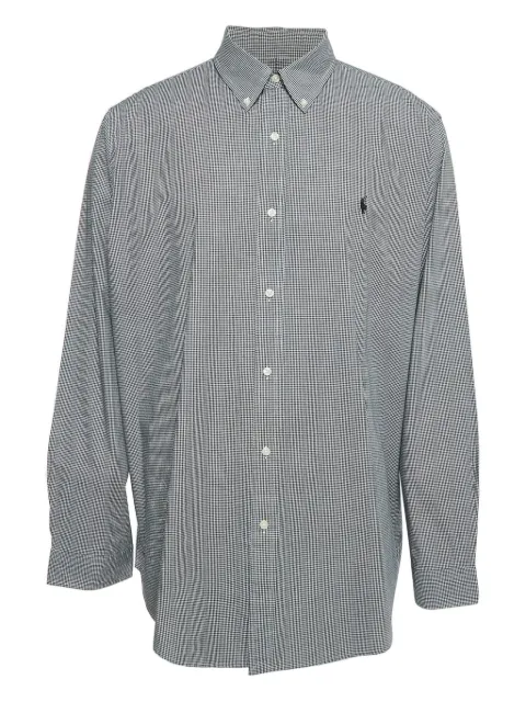 Polo Ralph Lauren Vintage micro-checked cotton shirt