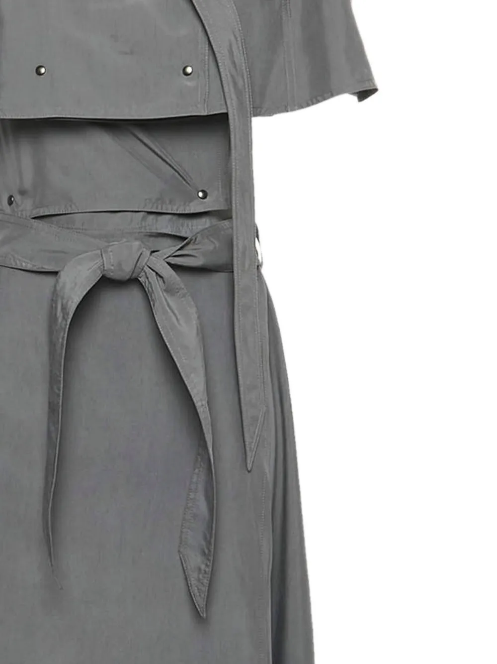 Burberry Pre-Owned Taffeta trenchjurk - Grijs