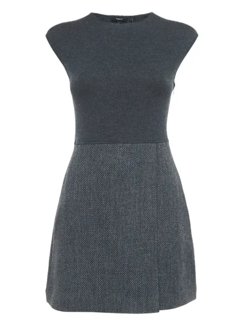Theory jersey textured dress