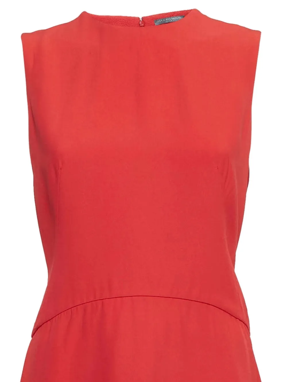 Alexander McQueen Pre-Owned 2024 asymmetrical crepe sleeveless top | Image 2