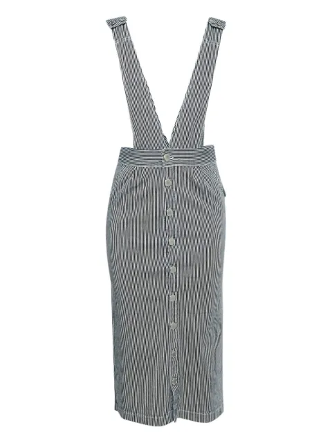 Maje vestido de mezclilla con botones