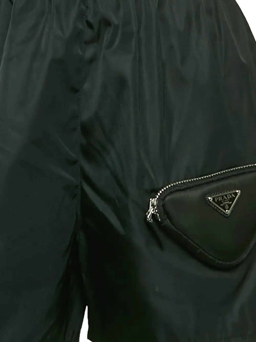 Prada Pre-Owned Shorts met driehoekige zak - Black