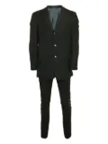 BOSS GREEN HUGO BOSS pre-owned wool suit - Black