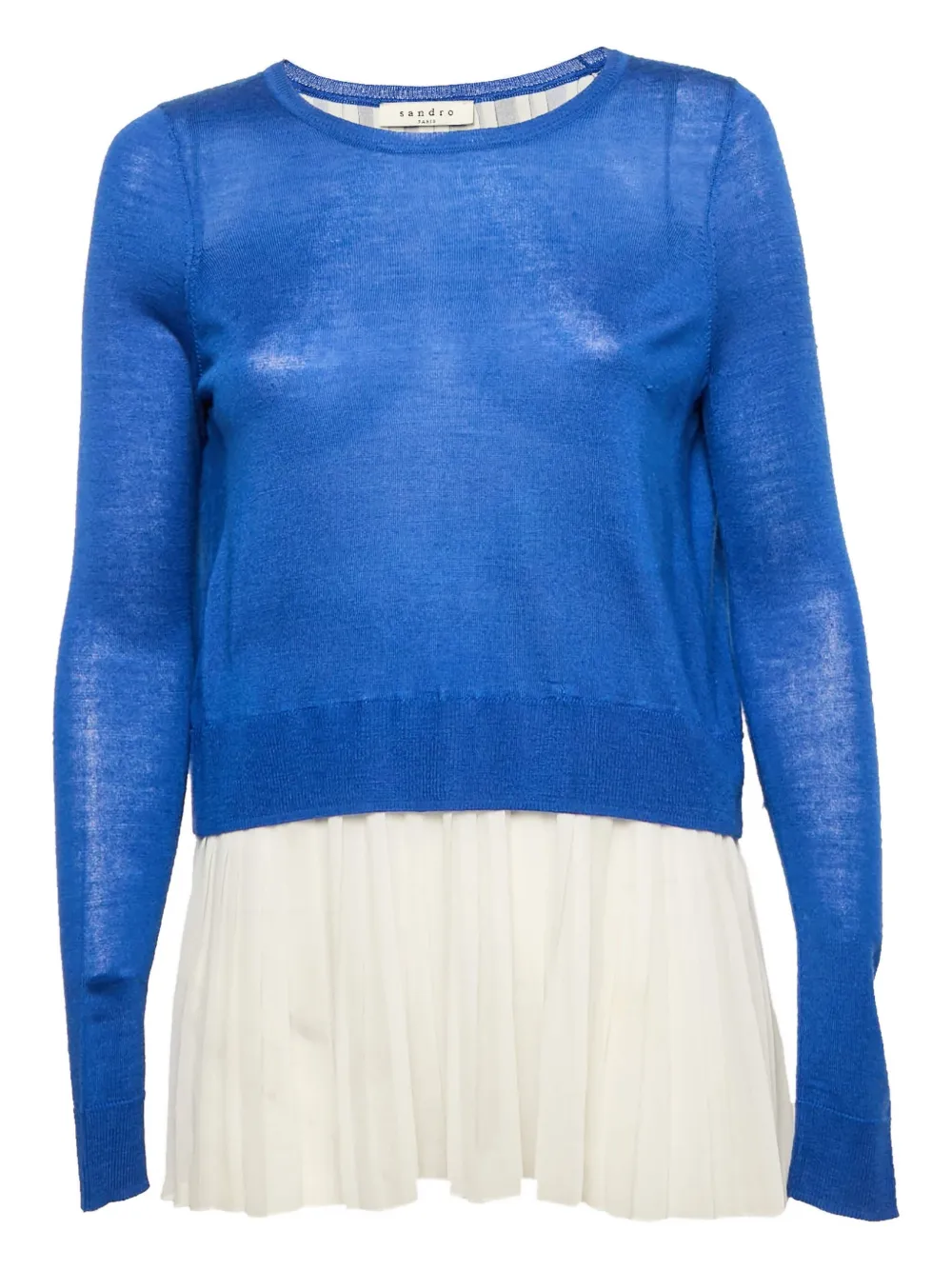 SANDRO Pre-Owned layered-design top | Blue | Image 1