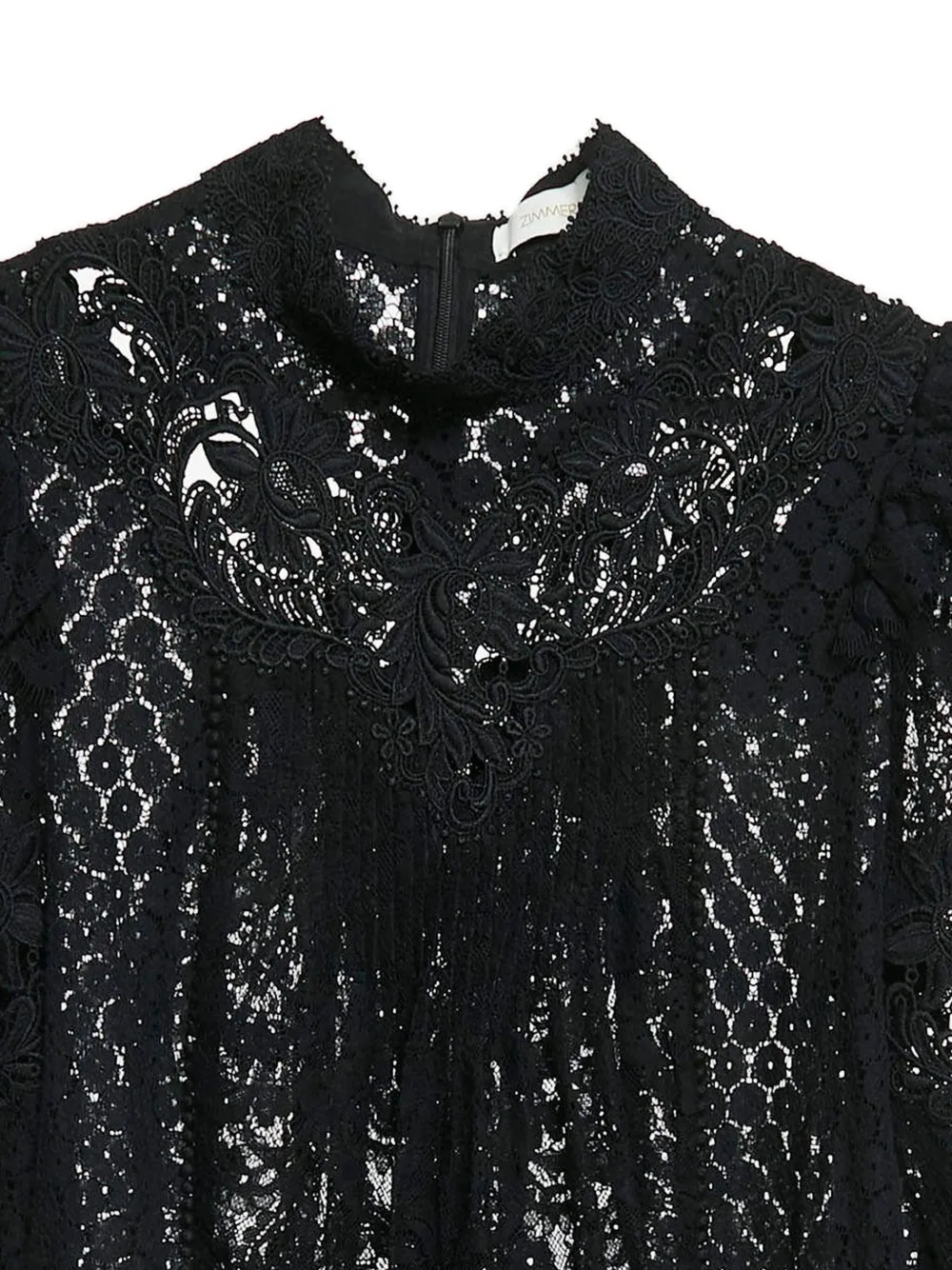 ZIMMERMANN 2024 lace high-neck blouse | Image 2